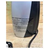 Lasko 9" 1500W Electric Ceramic Space Heater with Adjustable Thermostat, Silver, 754200 Lasko 9" 1500W Electric Ceramic Space Heater with Adjustable Thermostat, Silver, 754200
