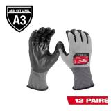 Medium High Dexterity Cut 3 Resistant Polyurethane Dipped Outdoor & Work Gloves (12-Pack) Medium High Dexterity Cut 3 Resistant Polyurethane Dipped Outdoor & Work Gloves (12-Pack)