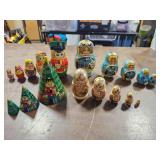Variety Of Collectable Nesting Dolls