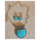 BARSE THAILAND Pendant And Earrings Set