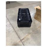 PLASTIC SHELVING UNIT 4 SHELVES PLASTIC SHELVING UNIT 4 SHELVES
