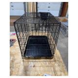 COLLAPSIBLE DOG KENNEL 17" X 24" X 21" COLLAPSIBLE DOG KENNEL 17" X 24" X 21"