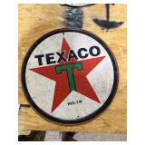 12" TEXACO SIGN 12" TEXACO SIGN