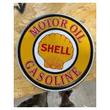 12" SHELL MOTOR OIL SIGN 12" SHELL MOTOR OIL SIGN