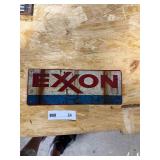 11" EXXON SIGN 11" EXXON SIGN