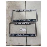 1964 FORD GALAXIE LICENSE PLATE COVERS 1964 FORD GALAXIE LICENSE PLATE COVERS