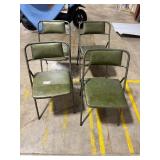 QTY 4 FOLDING CHAIRS QTY 4 FOLDING CHAIRS