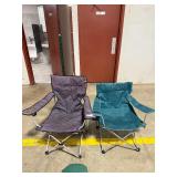 QTY 2 FOLDING LAWN CHAIRS QTY 2 FOLDING LAWN CHAIRS