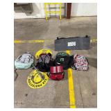 QTY 4 BACKPACKS,SOFT COOLER, & COLLAPSIBLE STORAGE BAG QTY 4 BACKPACKS,SOFT COOLER, & COLLAPSIBLE STORAGE BAG