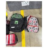 QTY 4 BACKPACKS,SOFT COOLER, & COLLAPSIBLE STORAGE BAG QTY 4 BACKPACKS,SOFT COOLER, & COLLAPSIBLE STORAGE BAG