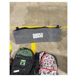 QTY 4 BACKPACKS,SOFT COOLER, & COLLAPSIBLE STORAGE BAG QTY 4 BACKPACKS,SOFT COOLER, & COLLAPSIBLE STORAGE BAG