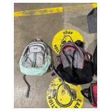 QTY 4 BACKPACKS,SOFT COOLER, & COLLAPSIBLE STORAGE BAG QTY 4 BACKPACKS,SOFT COOLER, & COLLAPSIBLE STORAGE BAG