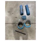 1955 FORD VICTORIA VALVE COVERS & HEADLIGHT TRIM RINGS 1955 FORD VICTORIA VALVE COVERS & HEADLIGHT TRIM RINGS