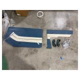 1955 FORD DOOR PANEL W/ DOOR HANDLES 1955 FORD DOOR PANEL W/ DOOR HANDLES