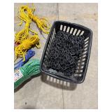 BUNDLE OF CORD, STRAP ROLLS, & VARIOUS CHAIN BUNDLE OF CORD, STRAP ROLLS, & VARIOUS CHAIN