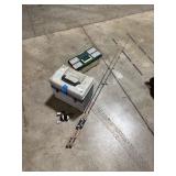 FISHING POLES, TACKLE BOXES , & REEL FISHING POLES, TACKLE BOXES , & REEL