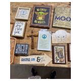 TABLE FULL OF WALL ART TABLE FULL OF WALL ART
