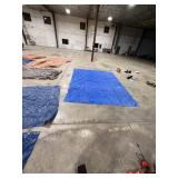 QTY 13 TARPS OF VARIOUS SIZES QTY 13 TARPS OF VARIOUS SIZES