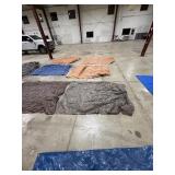 QTY 13 TARPS OF VARIOUS SIZES QTY 13 TARPS OF VARIOUS SIZES