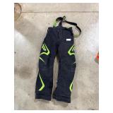 FXR SNOW BIBS SIZE 14 FXR SNOW BIBS SIZE 14