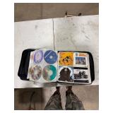 CD CASE FULL OF CDS CD CASE FULL OF CDS