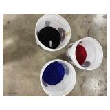 QTY 3- CHEMICAL GUYS CAR DETAILING BUCKETS QTY 3- CHEMICAL GUYS CAR DETAILING BUCKETS
