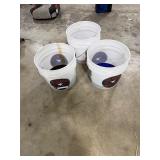 QTY 3- CHEMICAL GUYS CAR DETAILING BUCKETS QTY 3- CHEMICAL GUYS CAR DETAILING BUCKETS