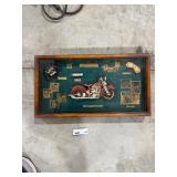 HARLEY DAVIDSON FRAMED ART HARLEY DAVIDSON FRAMED ART