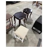 3 TABLES, 1 STOOL, 1 NIGHTSTAND 3 TABLES, 1 STOOL, 1 NIGHTSTAND