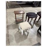 3 TABLES, 1 STOOL, 1 NIGHTSTAND 3 TABLES, 1 STOOL, 1 NIGHTSTAND