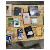 TABLE FULL OF BOOKS TABLE FULL OF BOOKS