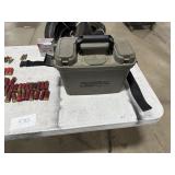 TABLE FULL OF 12 GUAGE, 16 GAUGE, 270 REM, 308 REM, 7.62X39, & AMMO CASE TABLE FULL OF 12 GUAGE, 16 GAUGE, 270 REM, 308 REM, 7.62X39, & AMMO CASE