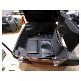 2008 ULTRA REAR TOURING PACK & WINDSHIELD BAG COPPER & BLACKTRUNCK WITH SPEAKERS ONE IS PUNCHURED OTHER WISE TRUNK IS SUPER CLEAN 2008 ULTRA REAR TOURING PACK & WINDSHIELD BAG COPPER & BLACKTRUNCK WITH SPEAKERS ONE IS PUNCHURED OTHER WISE TRUNK IS SUPER CLEAN