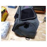 DOG CARRIER AND TRAINING PADS CLOTH CARRIER IS SUPER CLEAN AND 50 TRAINING PADS W/10 LG MEDILINE PADS DOG CARRIER AND TRAINING PADS CLOTH CARRIER IS SUPER CLEAN AND 50 TRAINING PADS W/10 LG MEDILINE PADS