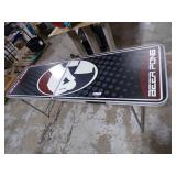 TRAVELING BEER PONG TABLE METAL FRAMEWORK TRAVELING BEER PONG TABLE METAL FRAMEWORK