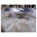 TRAVELING BEER PONG TABLE METAL FRAMEWORK TRAVELING BEER PONG TABLE METAL FRAMEWORK