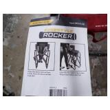 NEW FREESTYLE ROCKER FOLDING CHAIR VERY COMFORTABLE GREAT BY THE FIRE NEW FREESTYLE ROCKER FOLDING CHAIR VERY COMFORTABLE GREAT BY THE FIRE