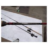 3 NICE FISHING RODS 6 3 NICE FISHING RODS 6