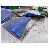 3 SEMI FENDERS AND 7 MUD FLAPS 3 SEMI FENDERS AND 7 MUD FLAPS