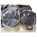 HUGE LOT OF POTS AND PANS 1 CAST IRON PAN HUGE LOT OF POTS AND PANS 1 CAST IRON PAN