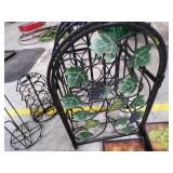 WINE BOTTLE HOLDER SOME WINE ART AND SPICE RACK AND PAPER TOWEL HOLDER WINE BOTTLE HOLDER SOME WINE ART AND SPICE RACK AND PAPER TOWEL HOLDER