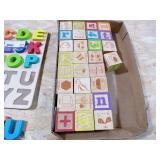 LEARNING BLOCK GAME AND LEARNING ALOHABET BOARD LEARNING BLOCK GAME AND LEARNING ALOHABET BOARD