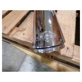 2 INTO 1 VANCE & HINES EXHAUST CHROME HEAT SHIELDS FITS 12-16 DYNA HAS A FEW LIGHT SCRATCHES BUT IN GREAT SHAPE 2 INTO 1 VANCE & HINES EXHAUST CHROME HEAT SHIELDS FITS 12-16 DYNA HAS A FEW LIGHT SCRATCHES BUT IN GREAT SHAPE