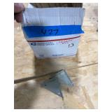 100 3"X 3" CORNER BRACKETS 100 3"X 3" CORNER BRACKETS