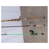 3 NICE FISHING RODS 3 NICE FISHING RODS