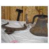 Cast Iron Bell with Hanger