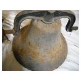 Cast Iron Bell with Hanger