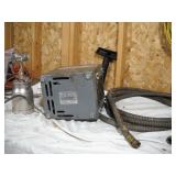 Paint Sprayer Air Source and Gun