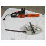 Electric Chain Saw/Hedge Trimmer