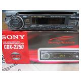 Car CD Player and Speakers